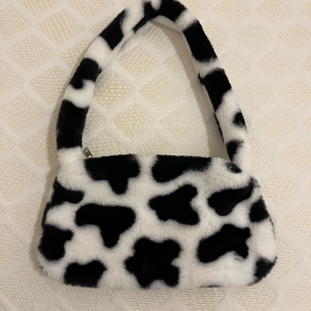 Fuzzy Cow Bag